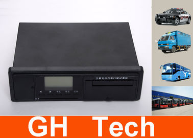 Bus Tracker GPS Digital Tachograph , Black Vehicle Travling Data Recorder