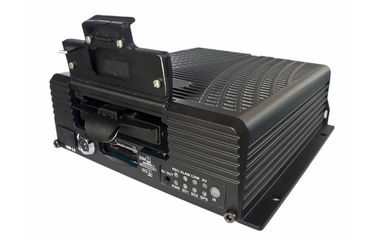 Linux H.264 HDD GPS Mobile DVR 4-CH D1 / HD1 Support Audio Video Output